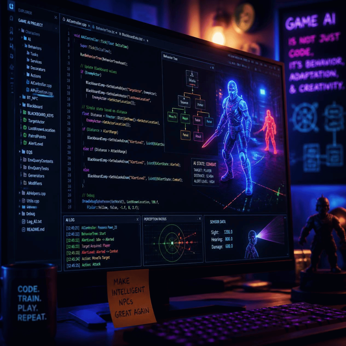 game AI development company UK