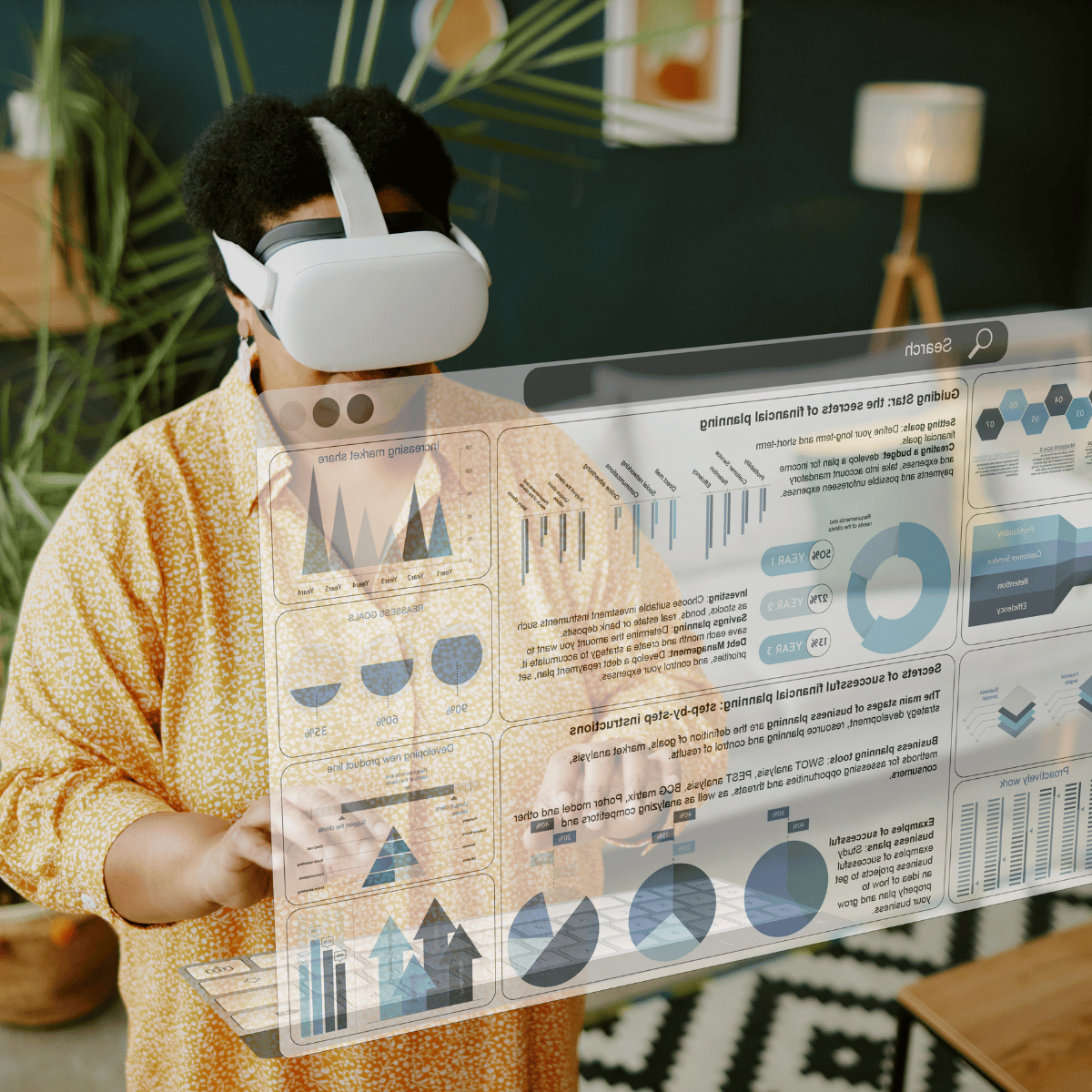 VR interaction design